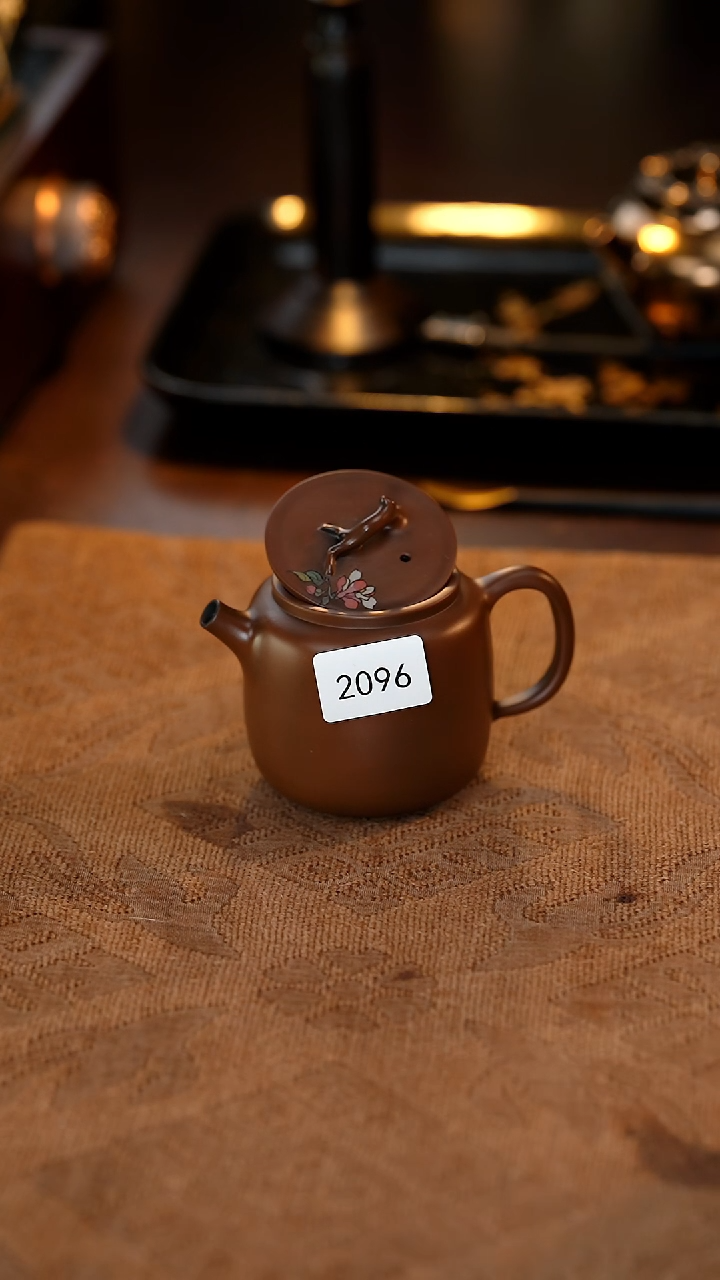 【闪购商品】雲梦茶器紫陶小壶2096