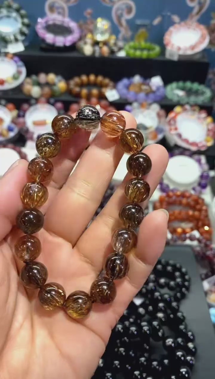 【闪购商品】水晶手串未镶嵌黑金超11+