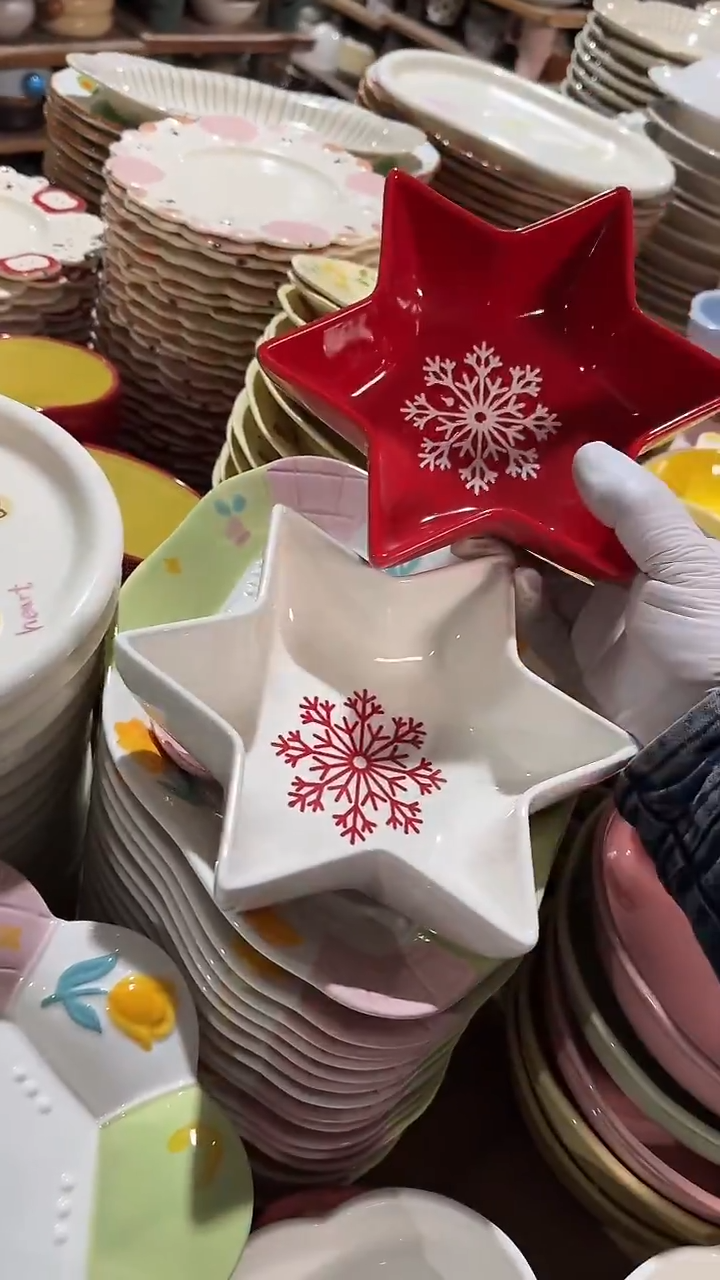 陶瓷2个星星 微瑕凑满20元包邮