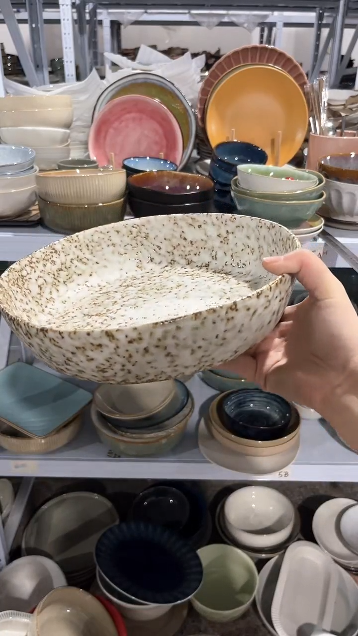 【闪购商品】瓷片外贸尾货瑕疵满20包邮X J3A大深盘