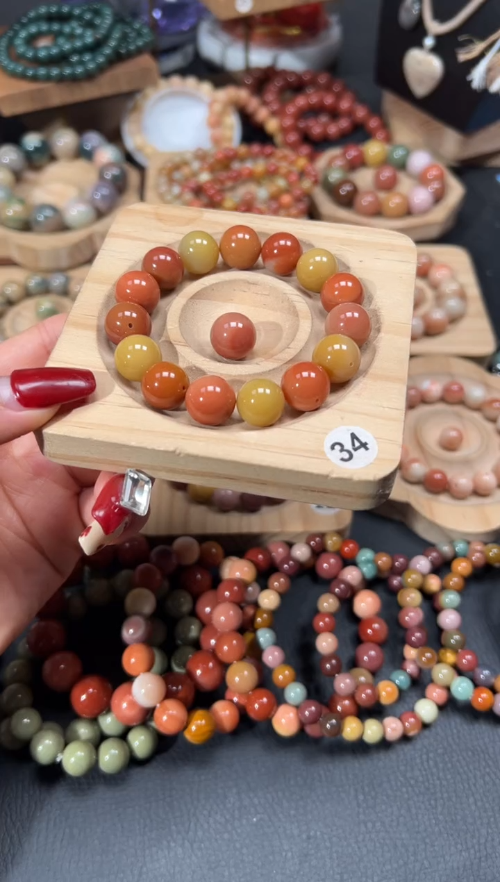 未镶嵌手链石英质玉步*糕28