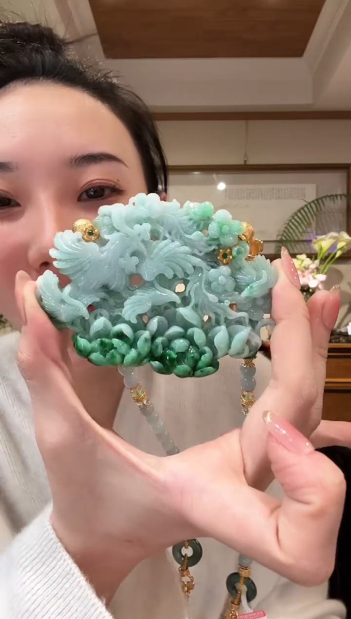 【闪购商品】翡翠颈饰未镶嵌国风