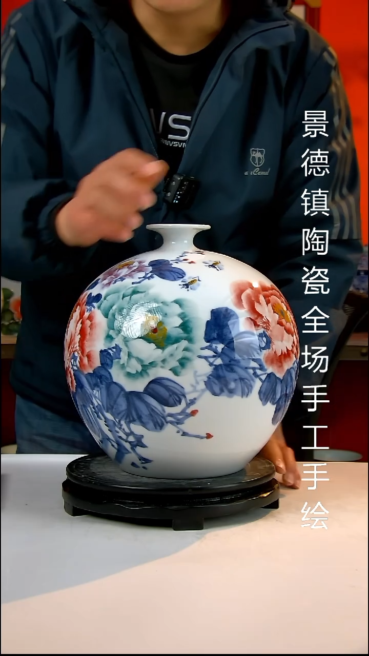 摆件陶瓷景德镇陶瓷 全场手工手绘