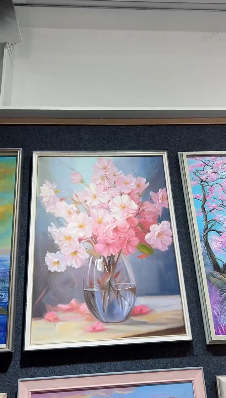 【闪购商品】油画120号 60*80 花卉-手绘油画