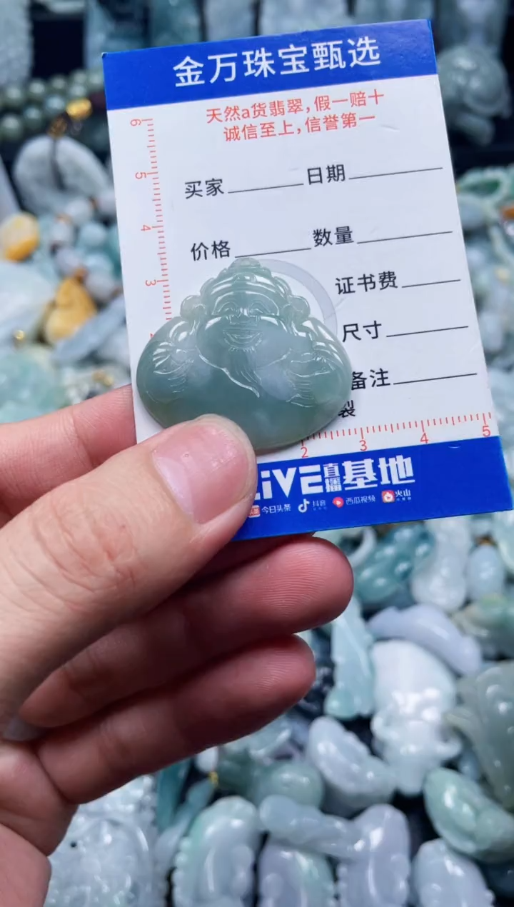 翡翠未镶嵌颈饰天然翡翠a货