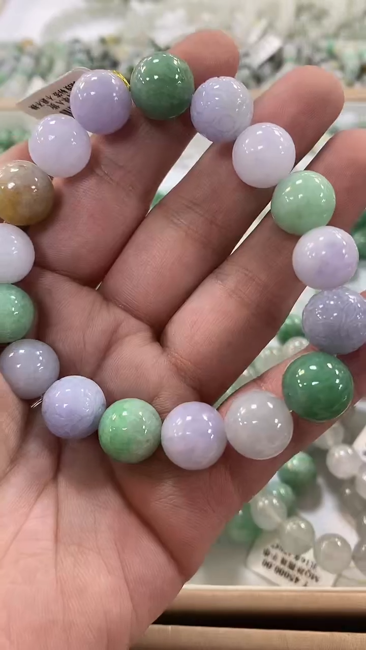 【闪购商品】翡翠挂件未镶嵌翡翠手串10454