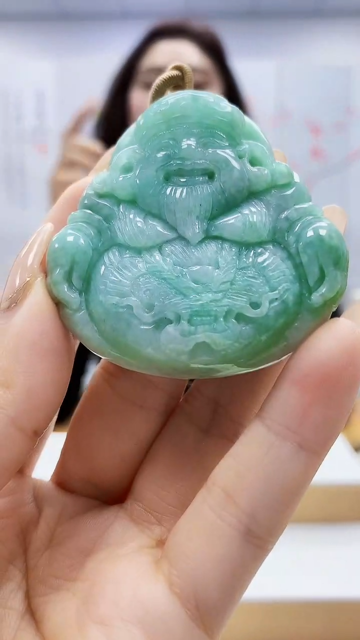 未镶嵌定制翡翠4829ty-毛货挂件143