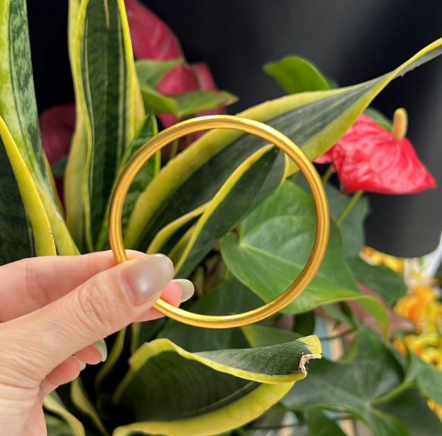 古法仿真金手镯