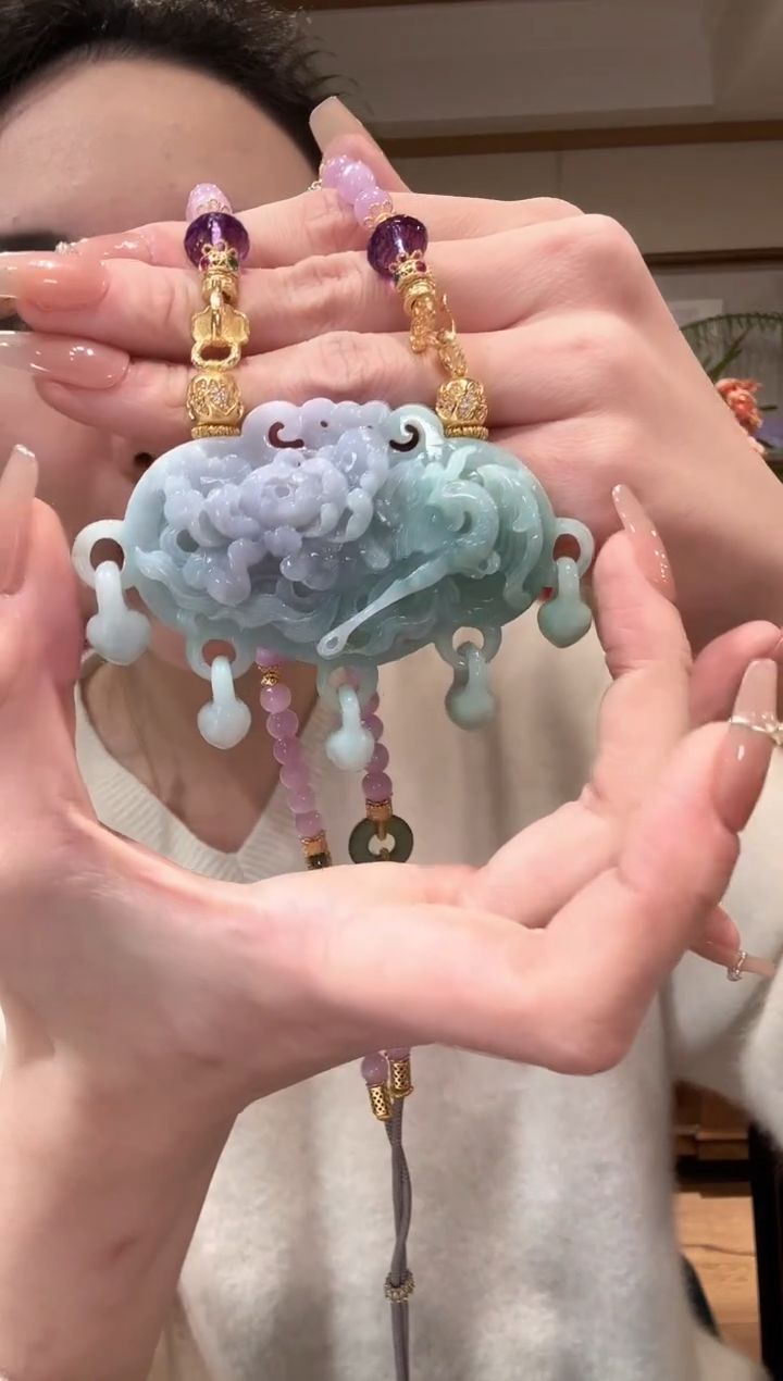 【闪购商品】翡翠颈饰未镶嵌国风