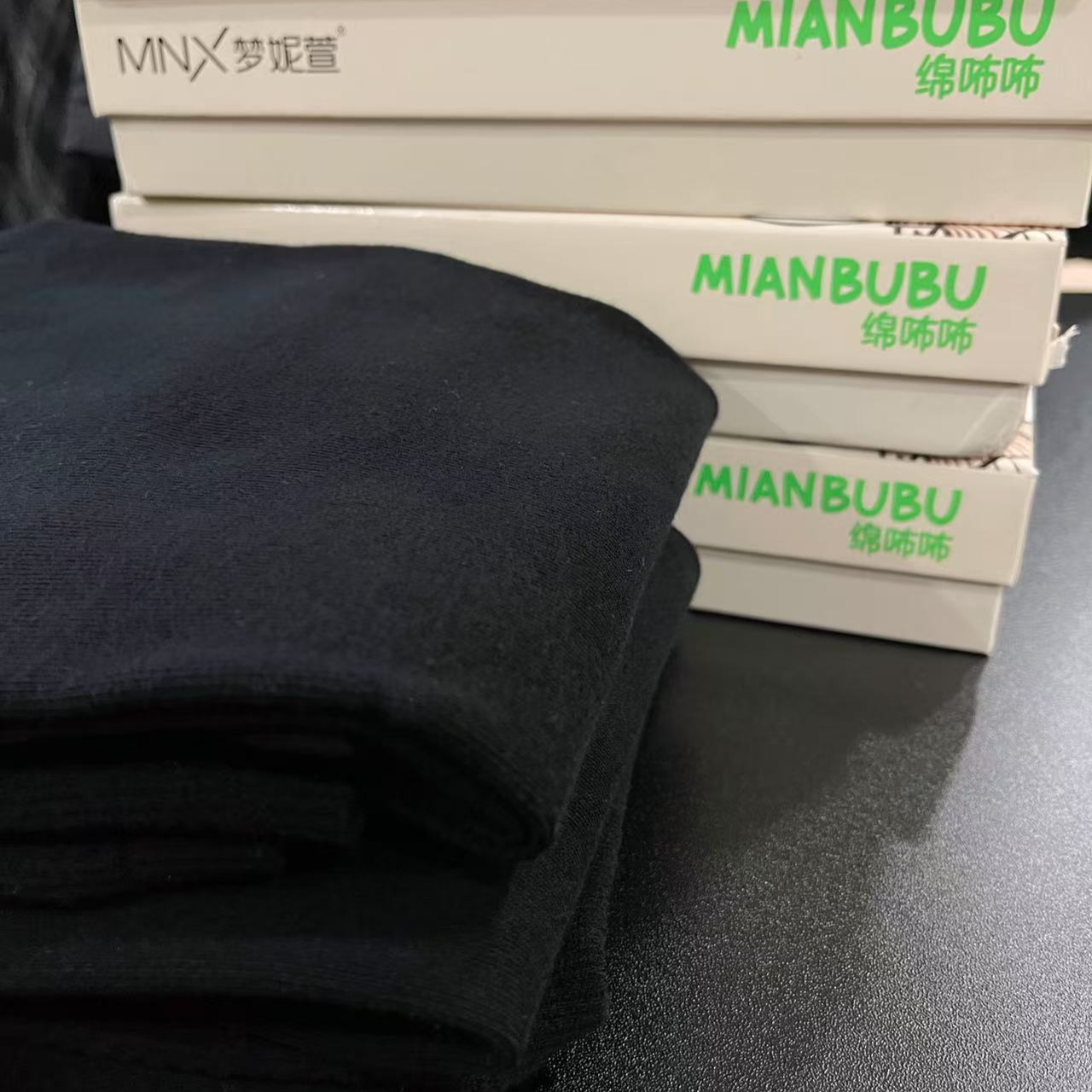 MOMO秋冬保暖加绒压力收腹打底裤8001