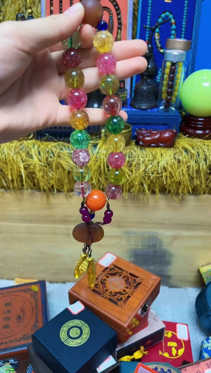 【闪购商品】琥珀颈饰未镶嵌梦梦专属链接57