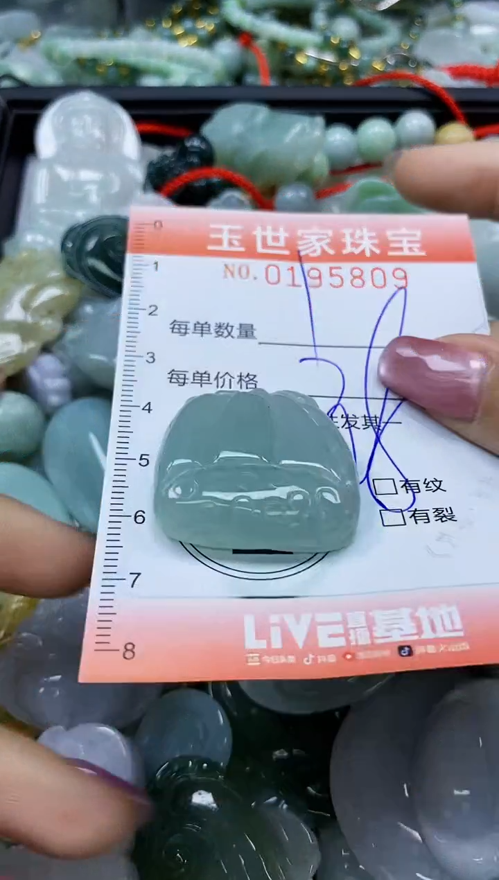 【闪购商品】翡翠颈饰未镶嵌闪购0195809