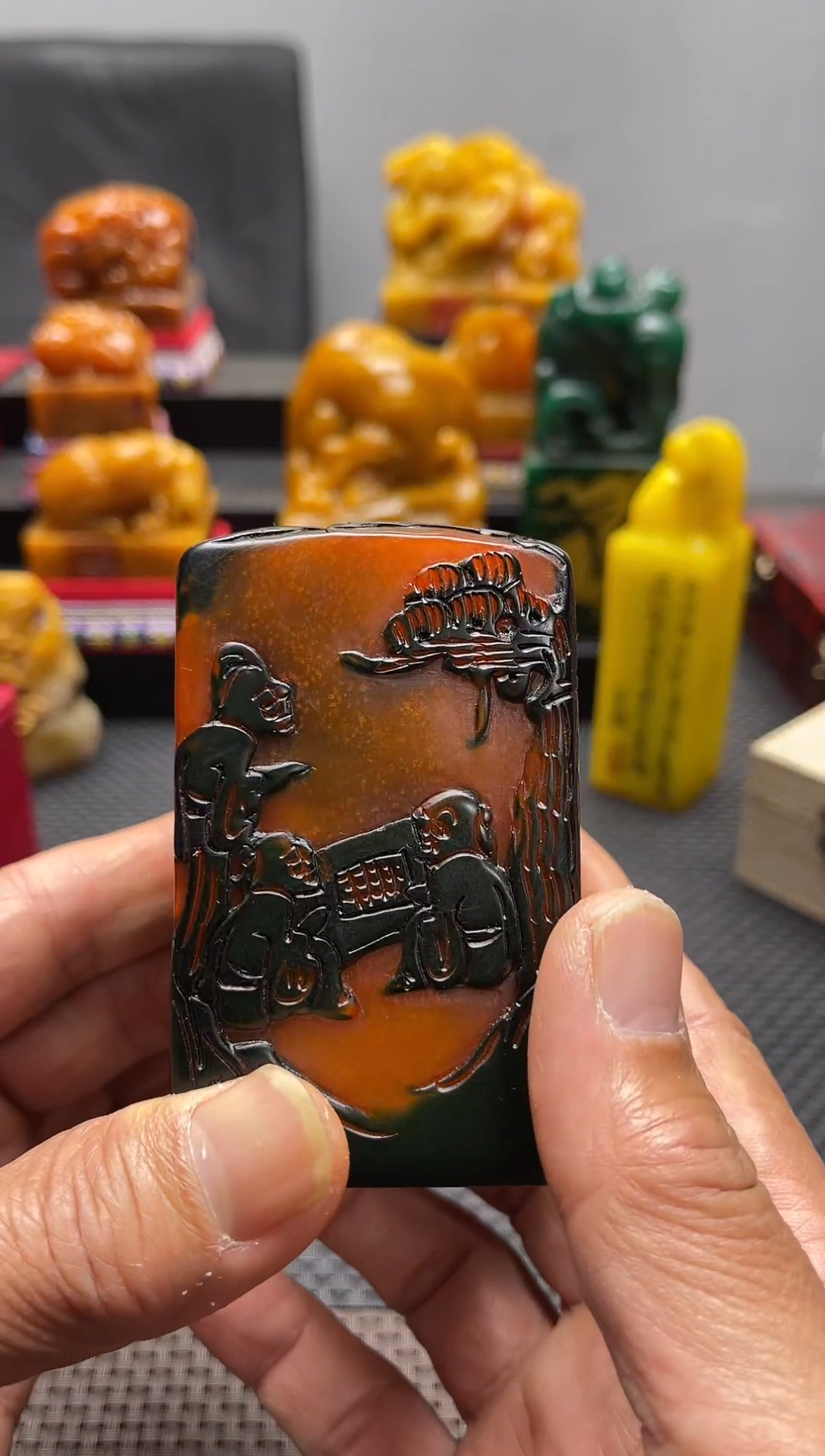 寿山石印石顺****65