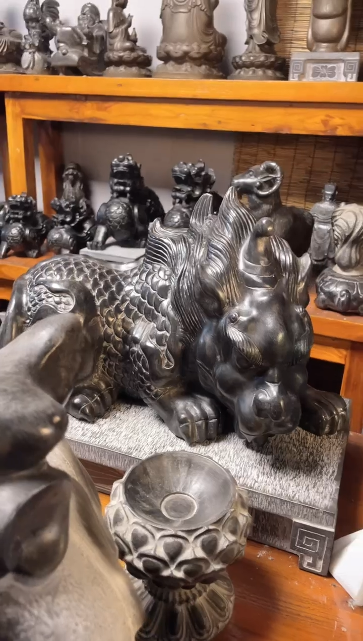 【闪购商品】52貔貅天然青石雕刻