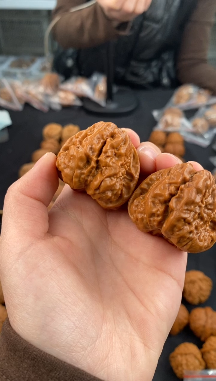 【闪购商品】文玩核桃把件延庆蛙40-x472