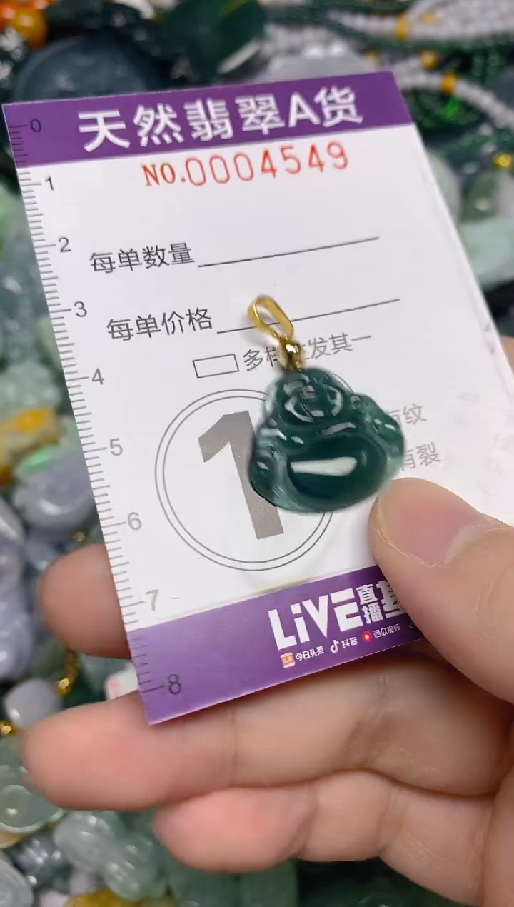 颈饰未镶嵌翡翠0004549