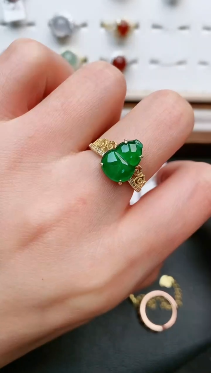 【闪购商品】翡翠戒指银S925镶嵌.....