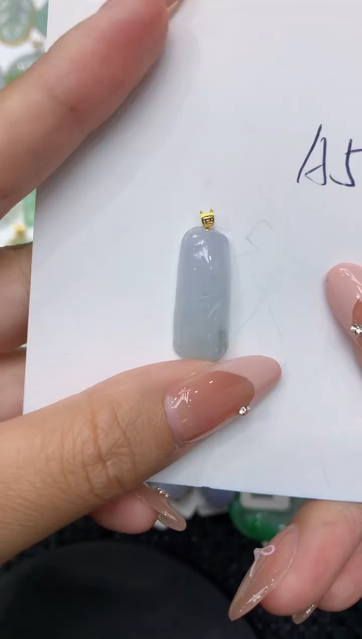 【闪购商品】翡翠颈饰18K金镶嵌111111111