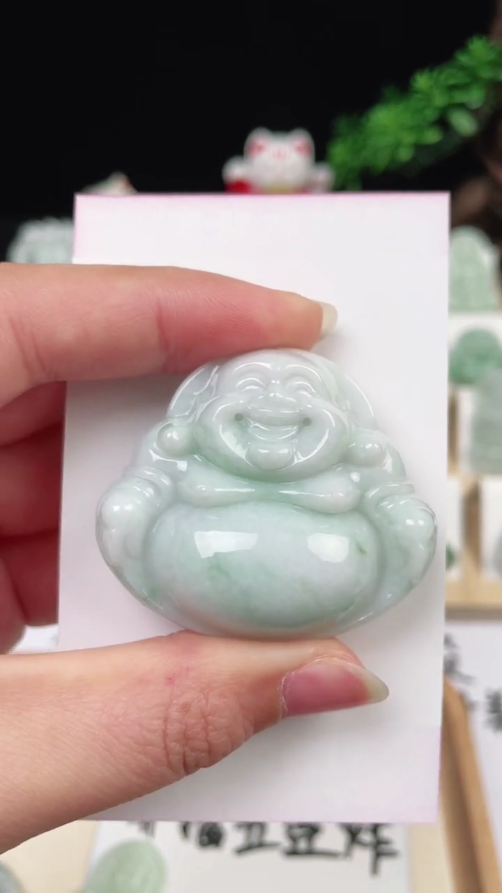 【闪购商品】翡翠颈饰未镶嵌佛公