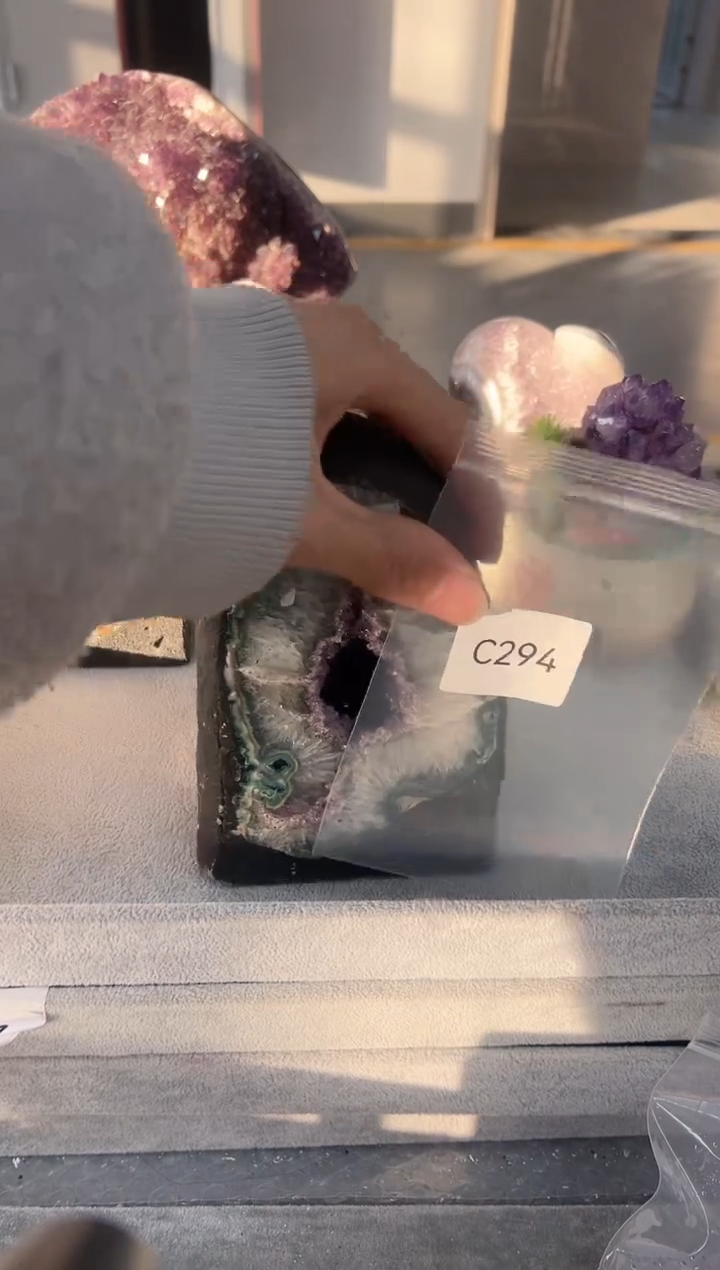 未镶嵌珠宝半成品水晶水晶摆件多样式发一 C294