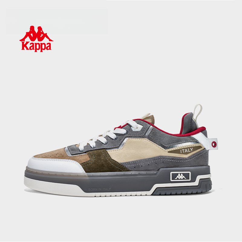 Kappa卡帕休闲板鞋秋冬男鞋潮流潮鞋百搭舒适运动鞋子K0EZ5CC26CJ