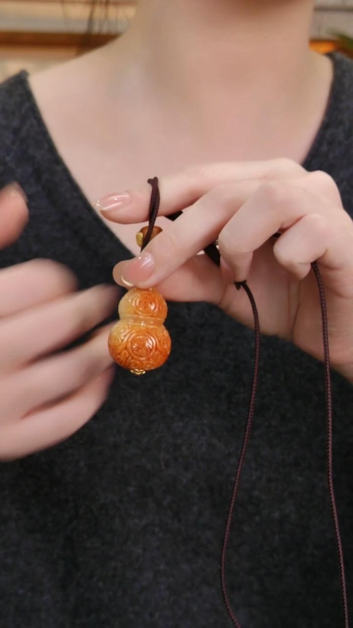 颈饰未镶嵌翡翠国风