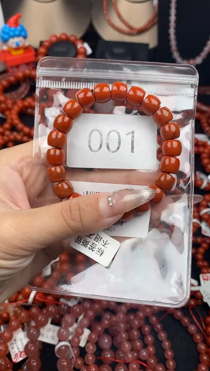 【闪购商品】南红玛瑙手串未镶嵌001-10mm