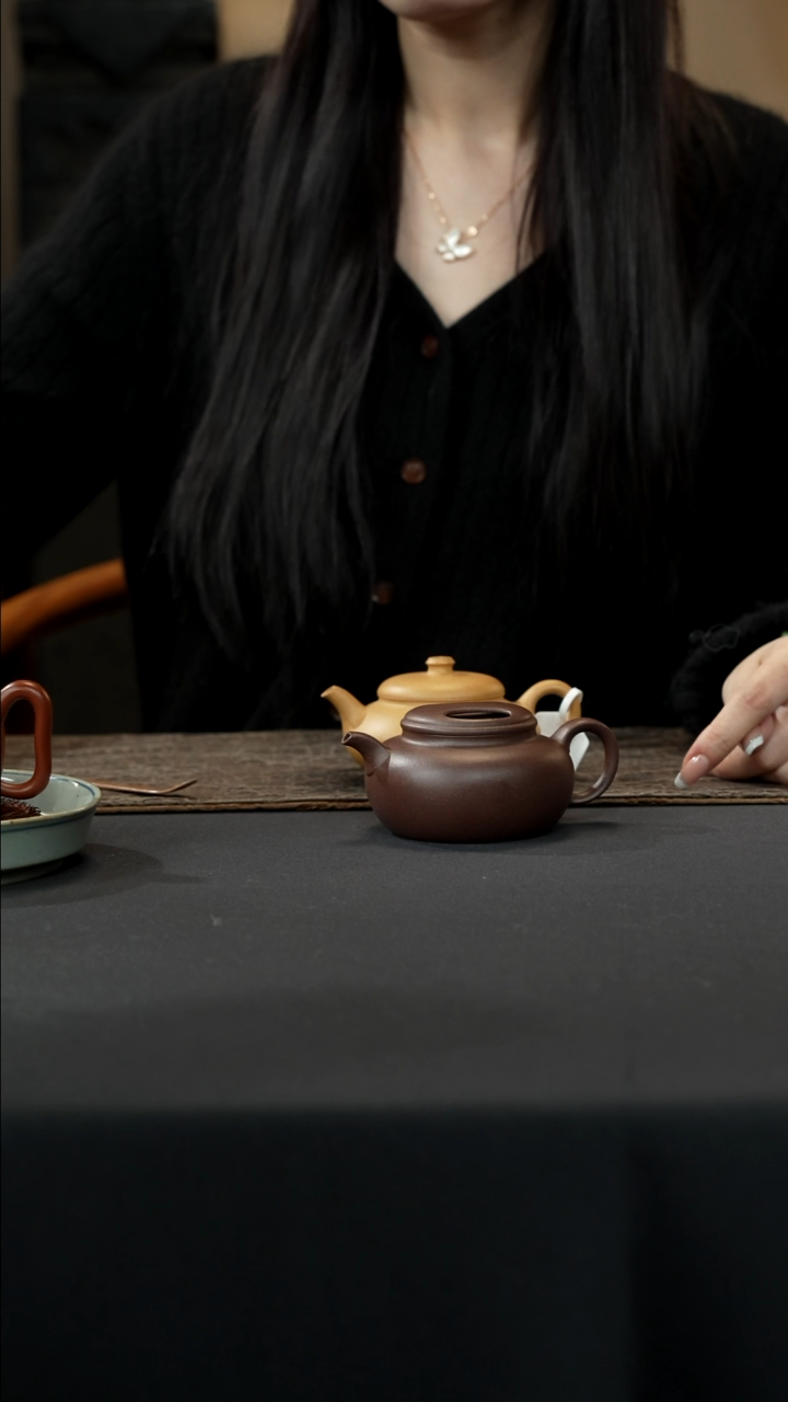 【闪购商品】紫砂茶壶全手天青牛盖壶