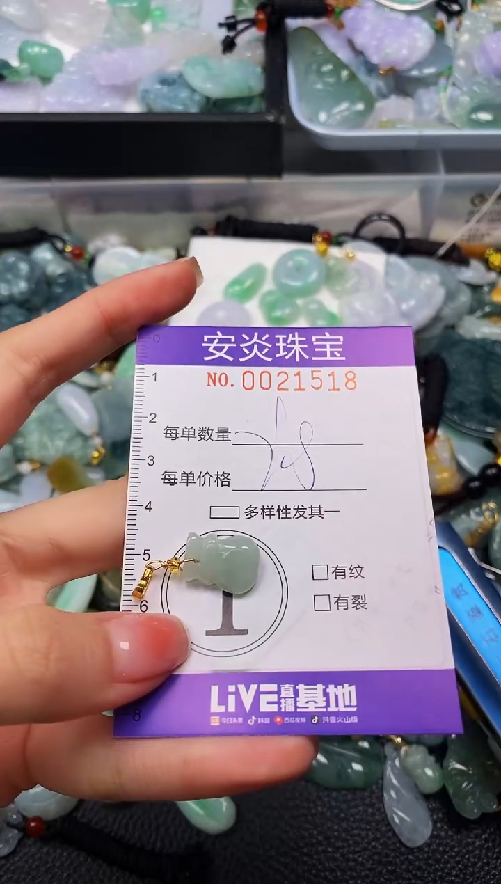 颈饰未镶嵌翡翠闪购0021518