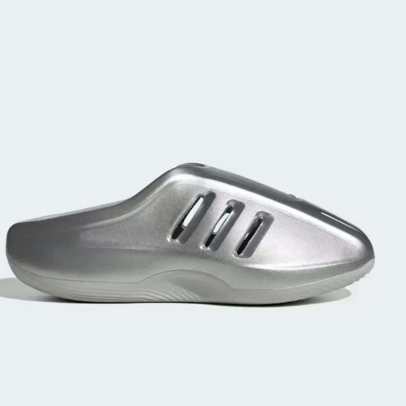 【阿迪达斯/商场同款新品】Adidas中性先锋液态银穆勒拖鞋JQ9659