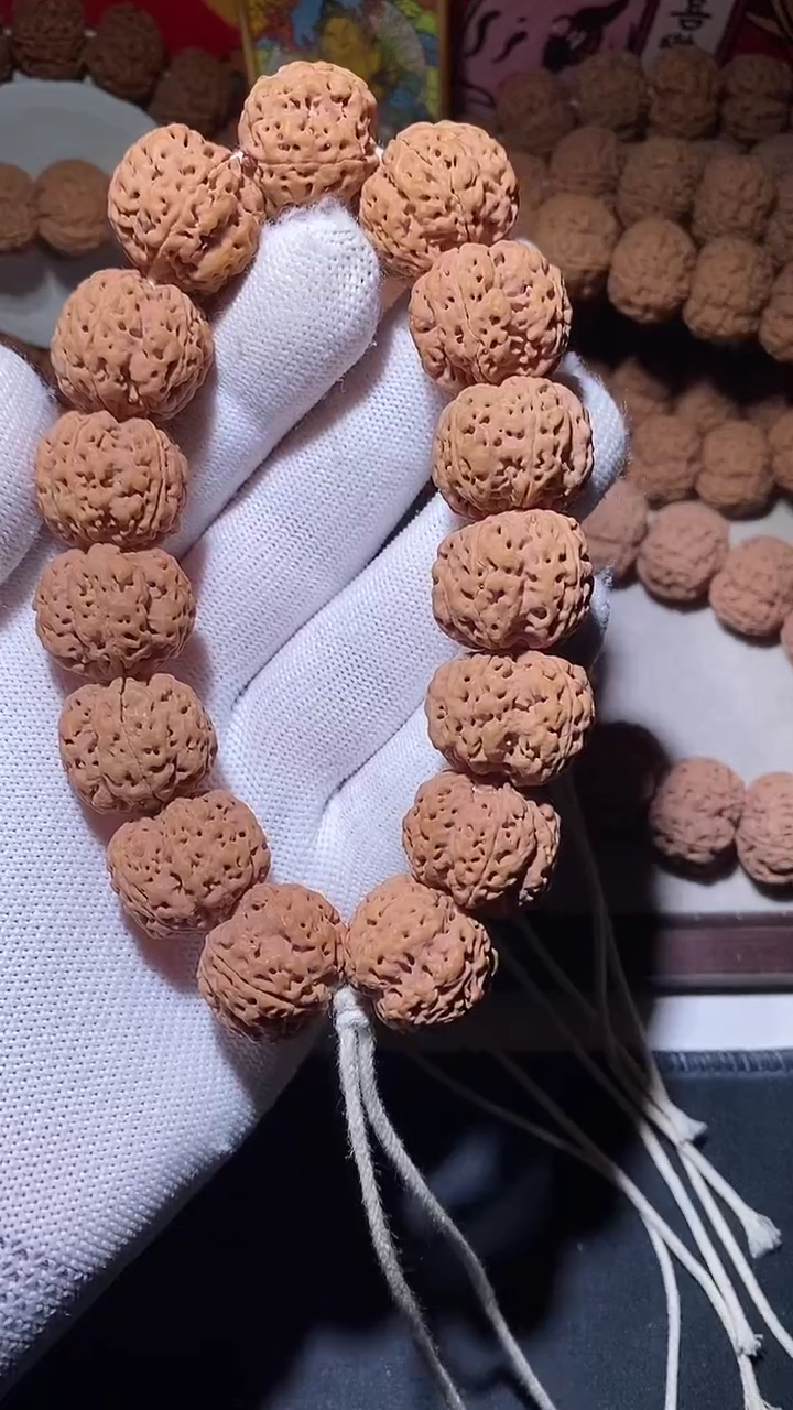 【闪购商品】金刚菩提手串超头粗筋梅花双龙20