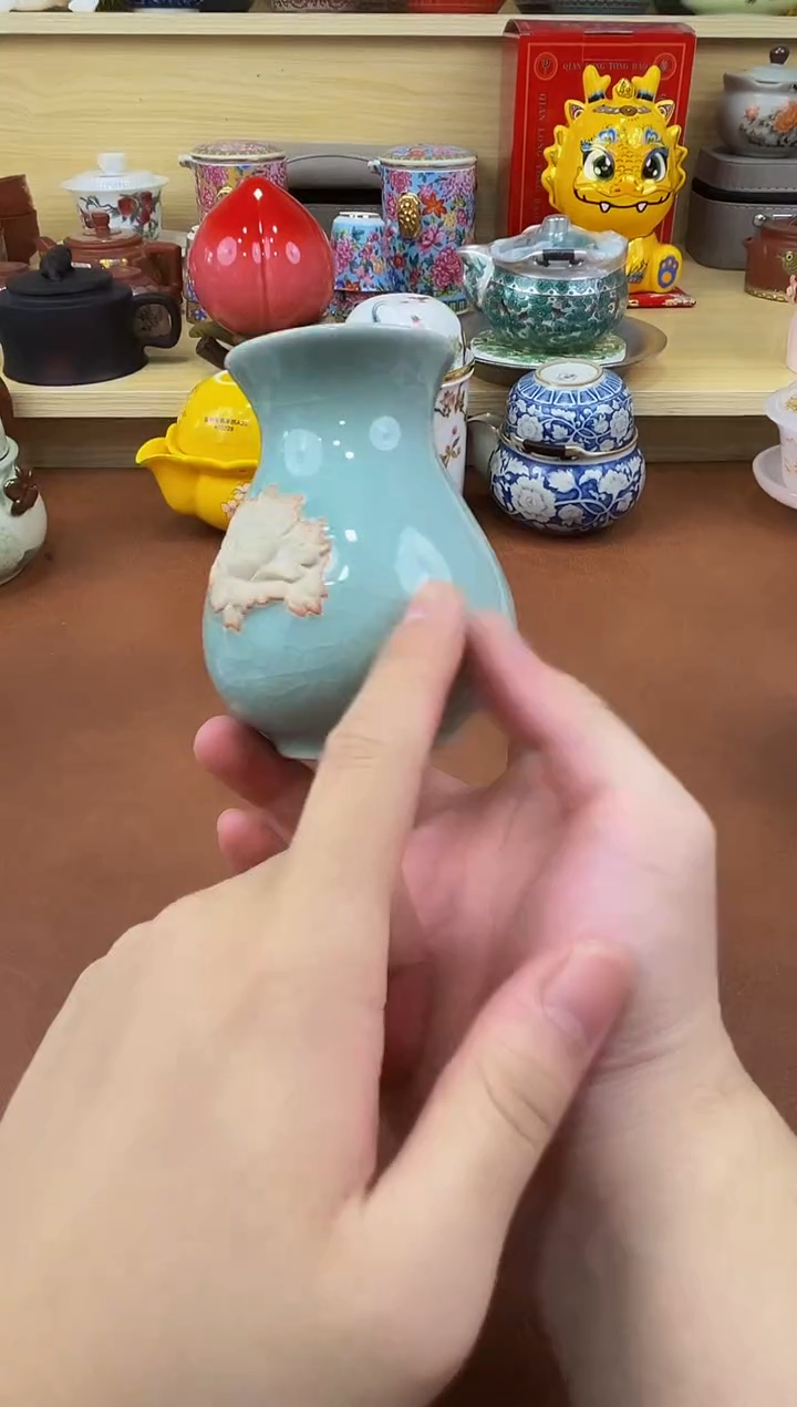 陶瓷茶具摆件旅行套组