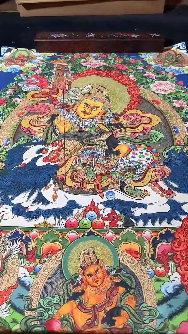 卷轴画藏式珍藏彩绘艺术馆171