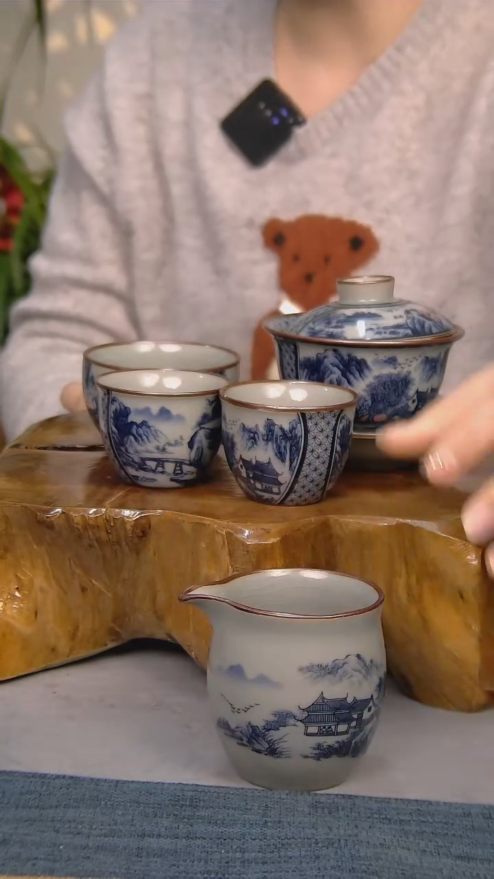 【闪购商品】简装家用款5件套 陶瓷家用茶具系列