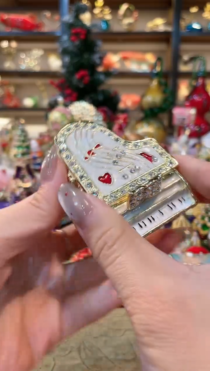 【闪购商品】 珐琅彩精致首饰盒