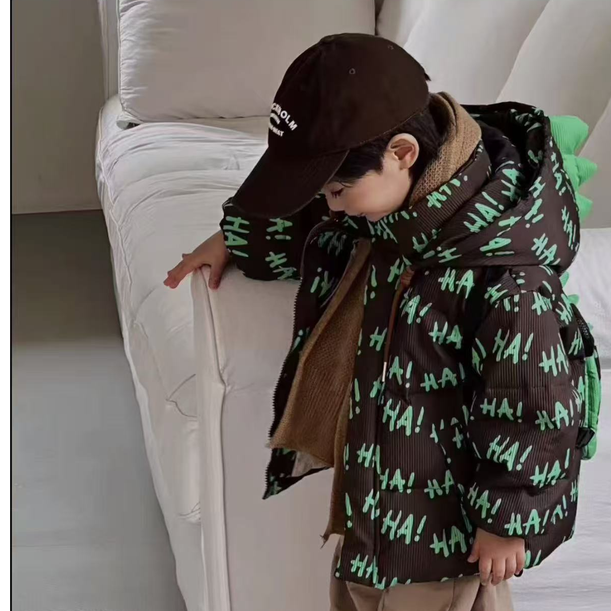 儿童时尚保暖套装