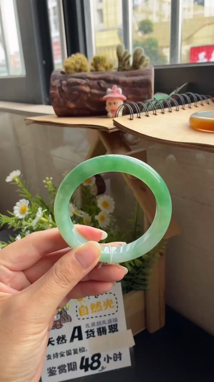 未镶嵌手镯翡翠12489号59-11.3-9.4