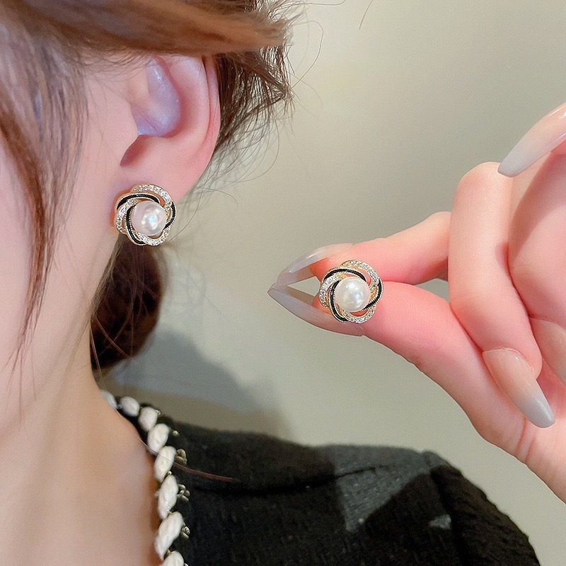 铜合金耳饰 轻奢时尚百搭个性精致小众耳饰SX2111