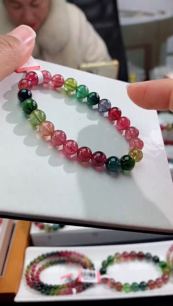 【闪购商品】碧玺手链未镶嵌多样性发一条