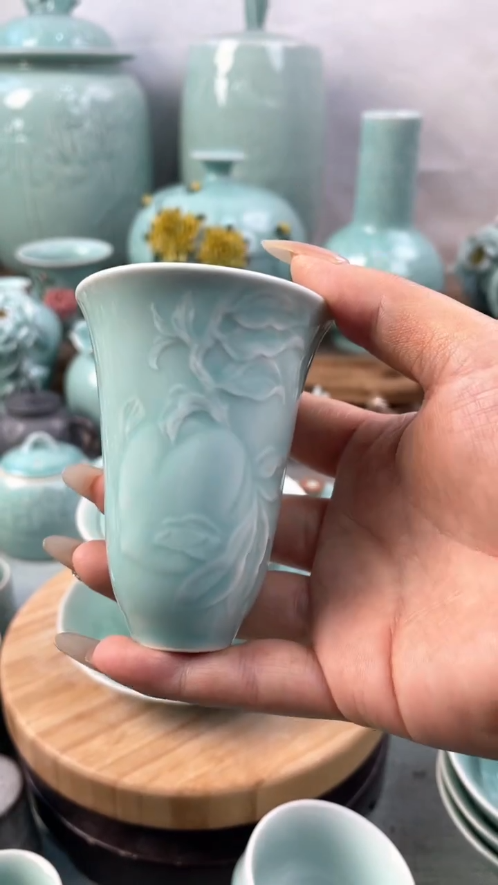 【闪购商品】特价 微瑕 慧仙青瓷