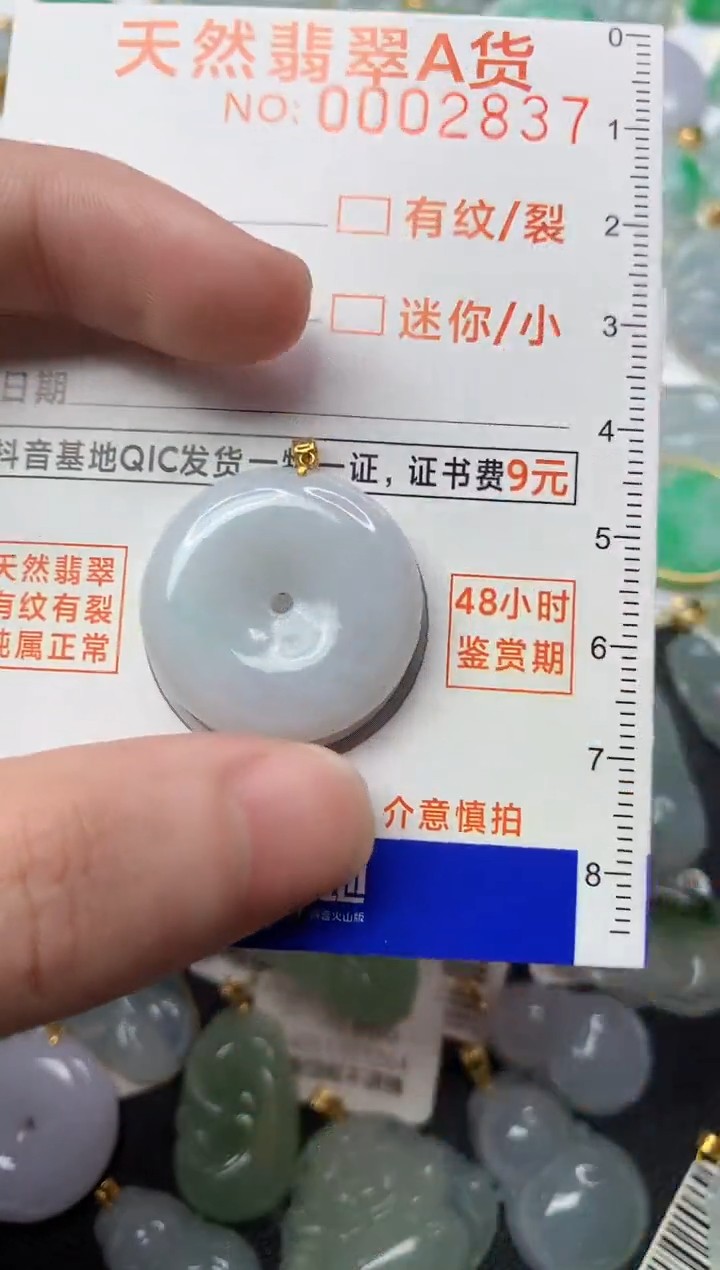 【闪购商品】翡翠颈饰18K金镶嵌5...........