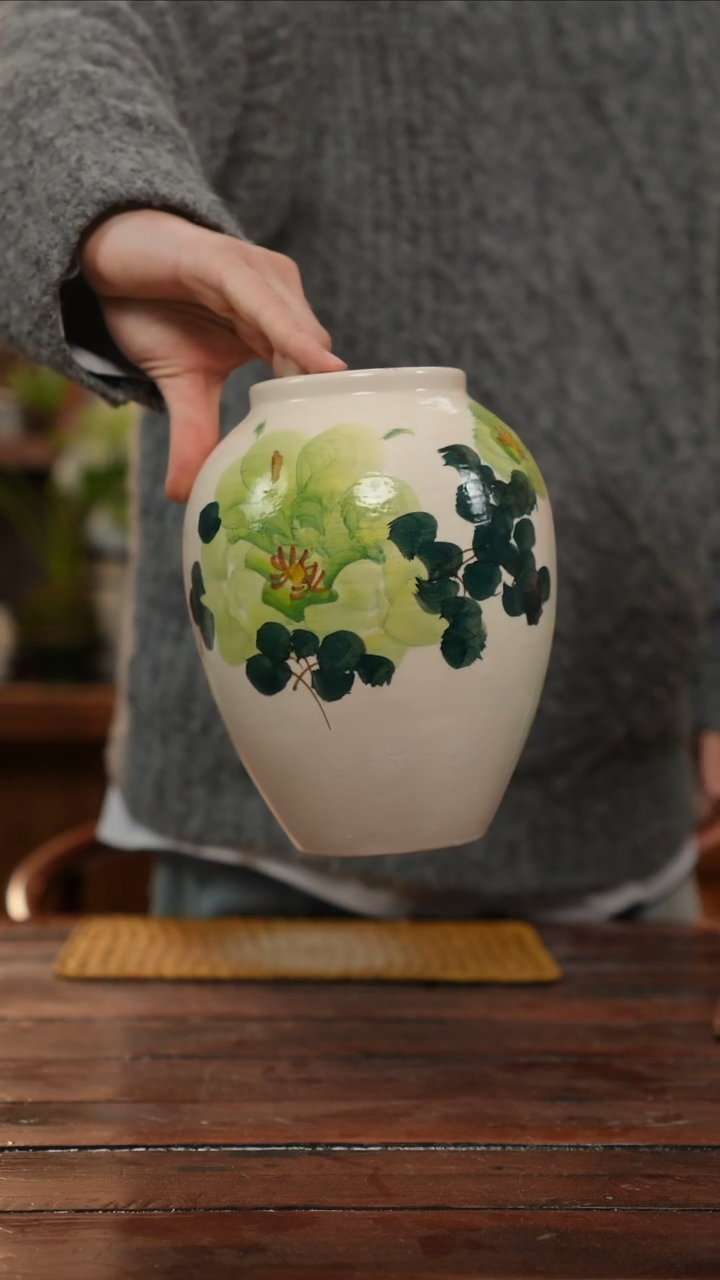 【闪购商品】摆件景德镇艺术感手作花瓶