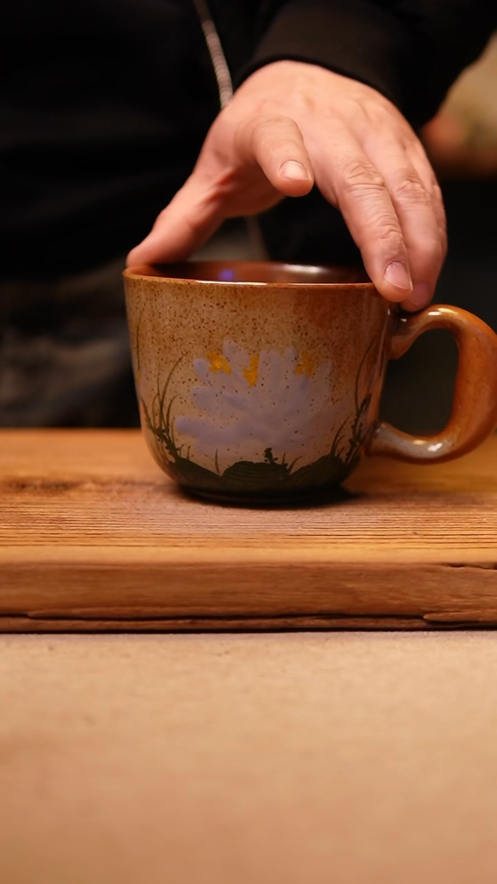 @@陶园瓷舍@@纯手工手绘@高温釉下彩