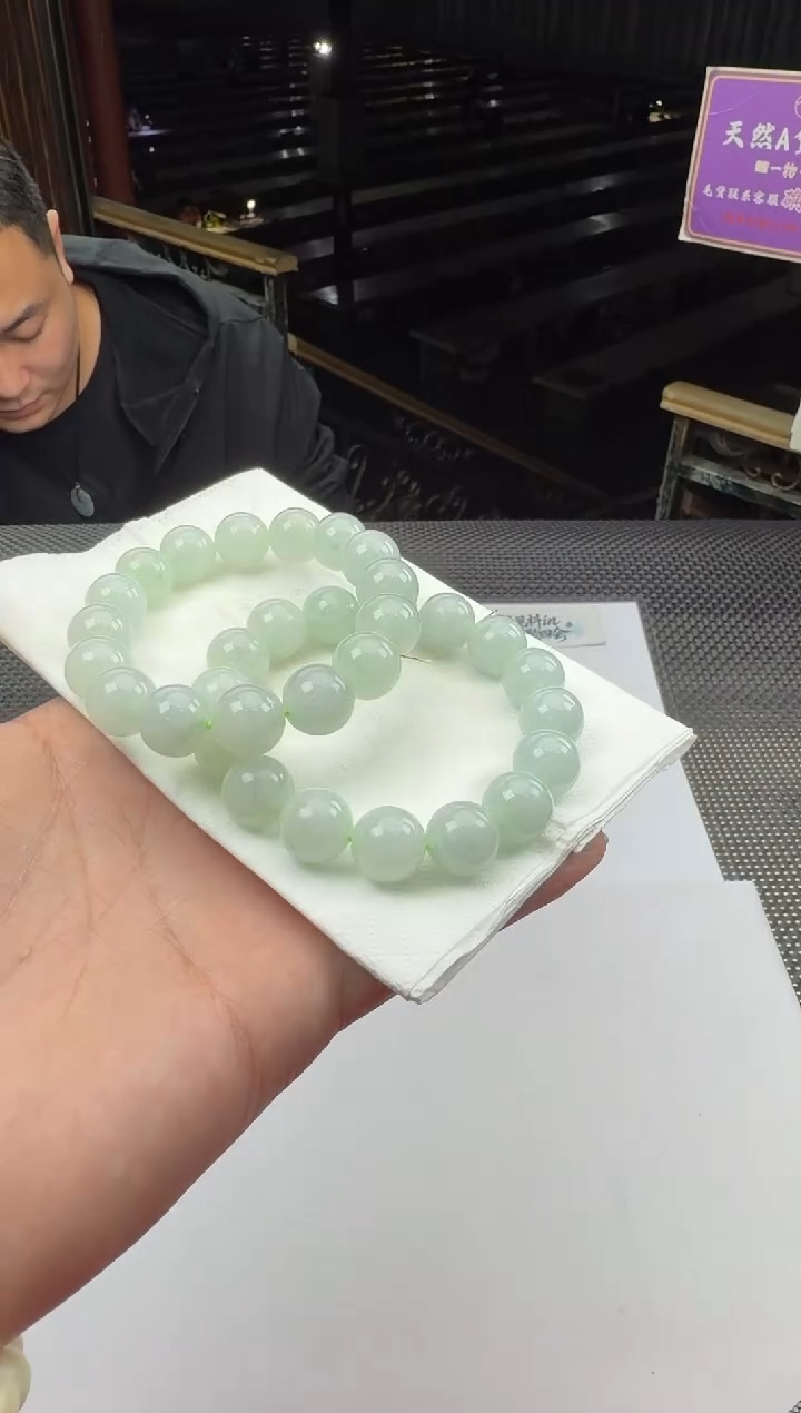 未镶嵌手串翡翠--018685-多样性发其一