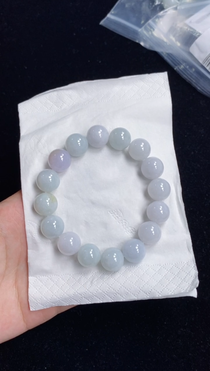 未镶嵌手串翡翠201号链接天然缅甸翡翠A货一物一证