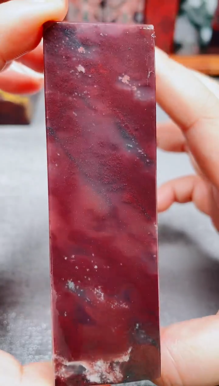 玉桂林鸡血玉素章--20