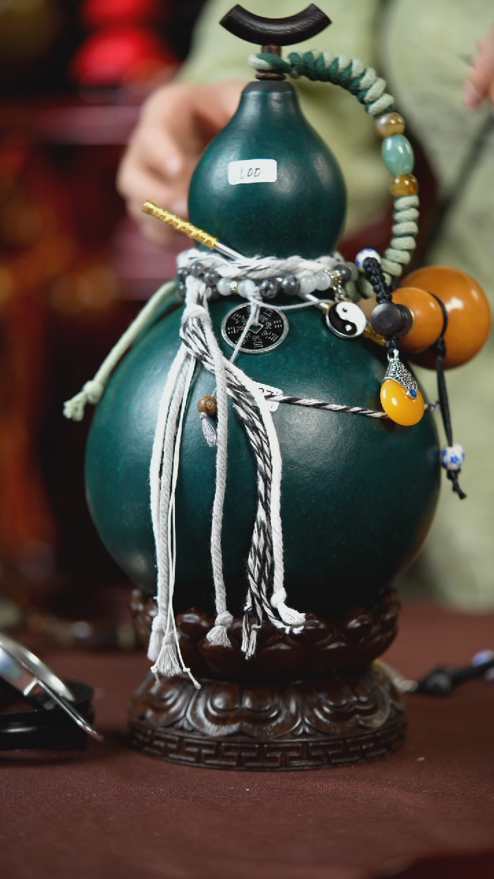 【闪购商品】299号1600ml左右的非遗漆器酒葫芦