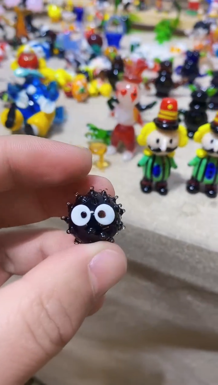 【闪购商品】琉璃手工艺品煤球