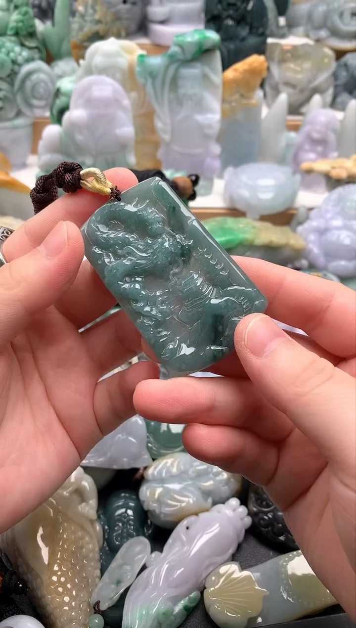 吊坠(不含链)未镶嵌翡翠1