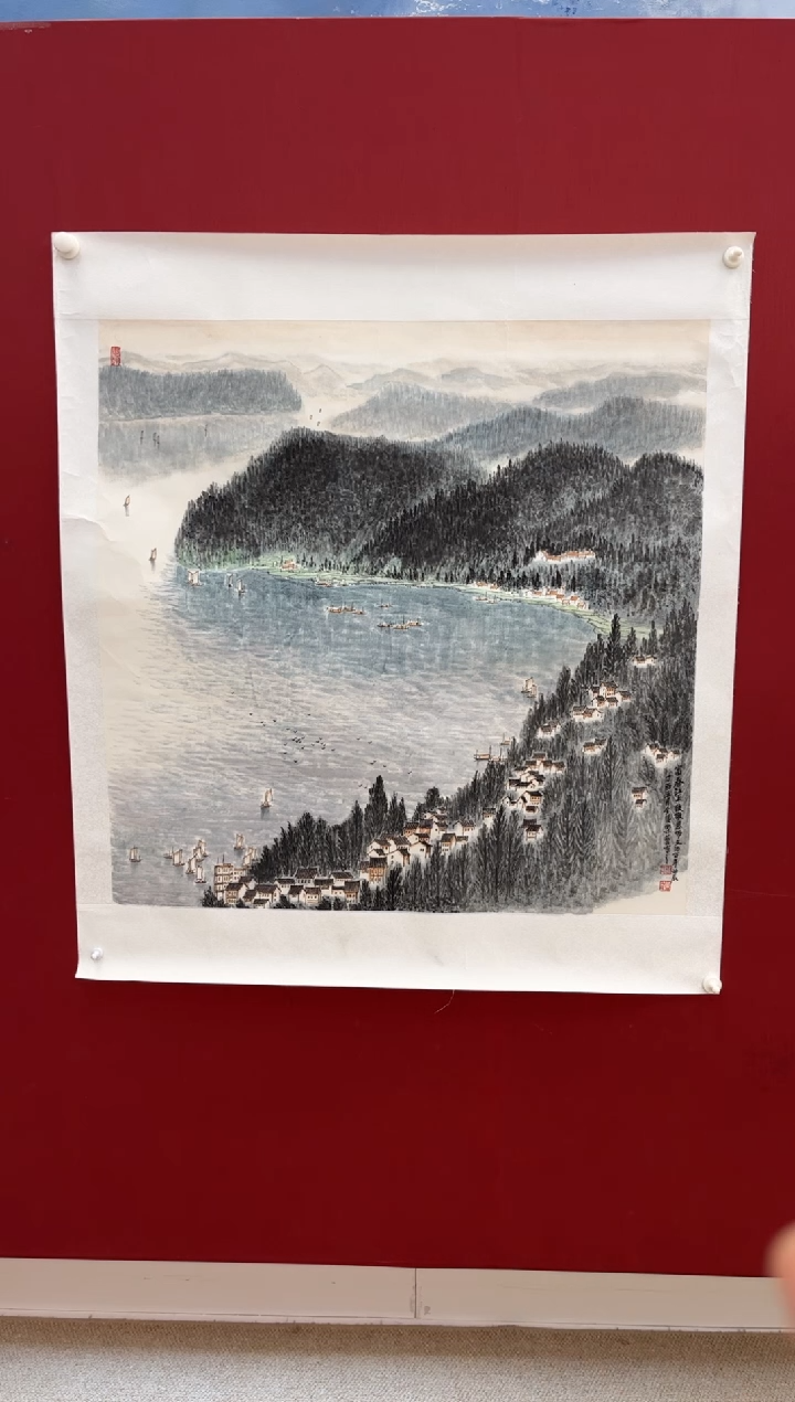 国画乐艺老师画作